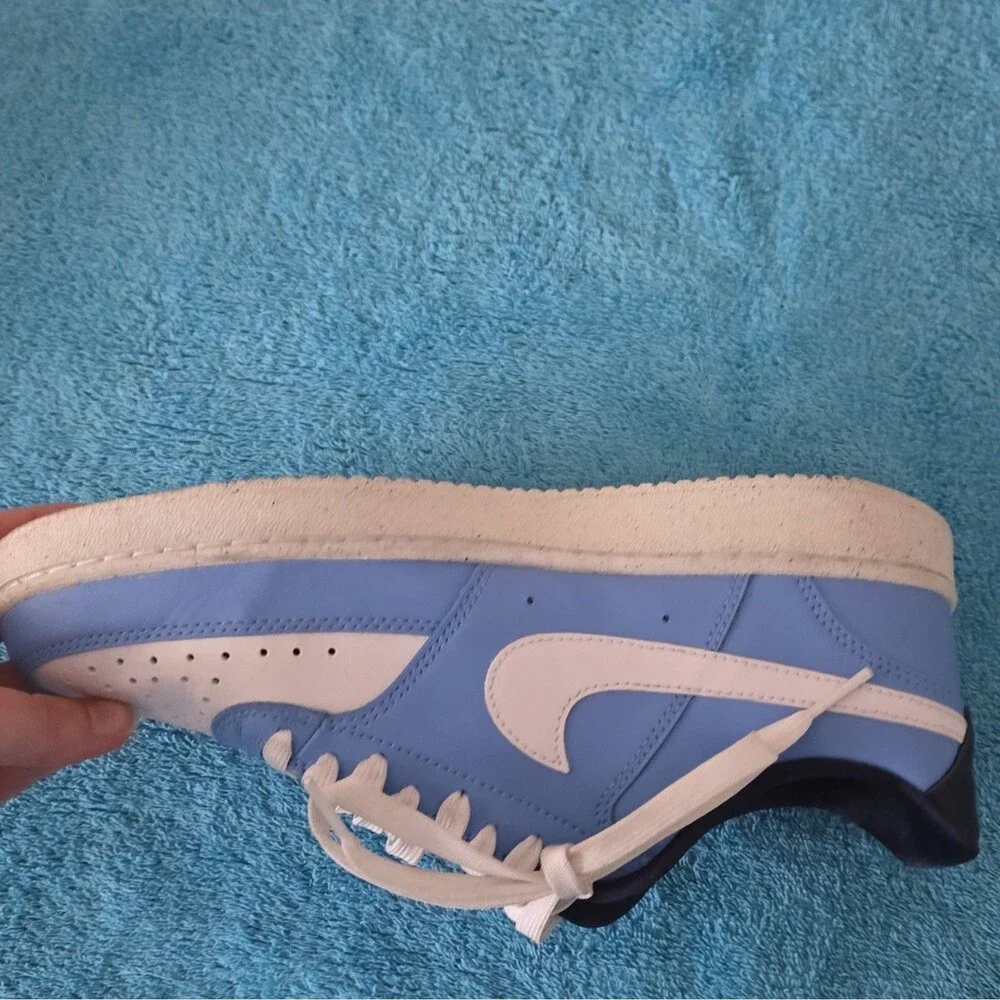 Nike Court Vision Low Next Nature White Light Photo Blue Sneakers DH2987-105 Siz